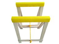 Foldable Table Leg Frame Set - Buku buku - yellow